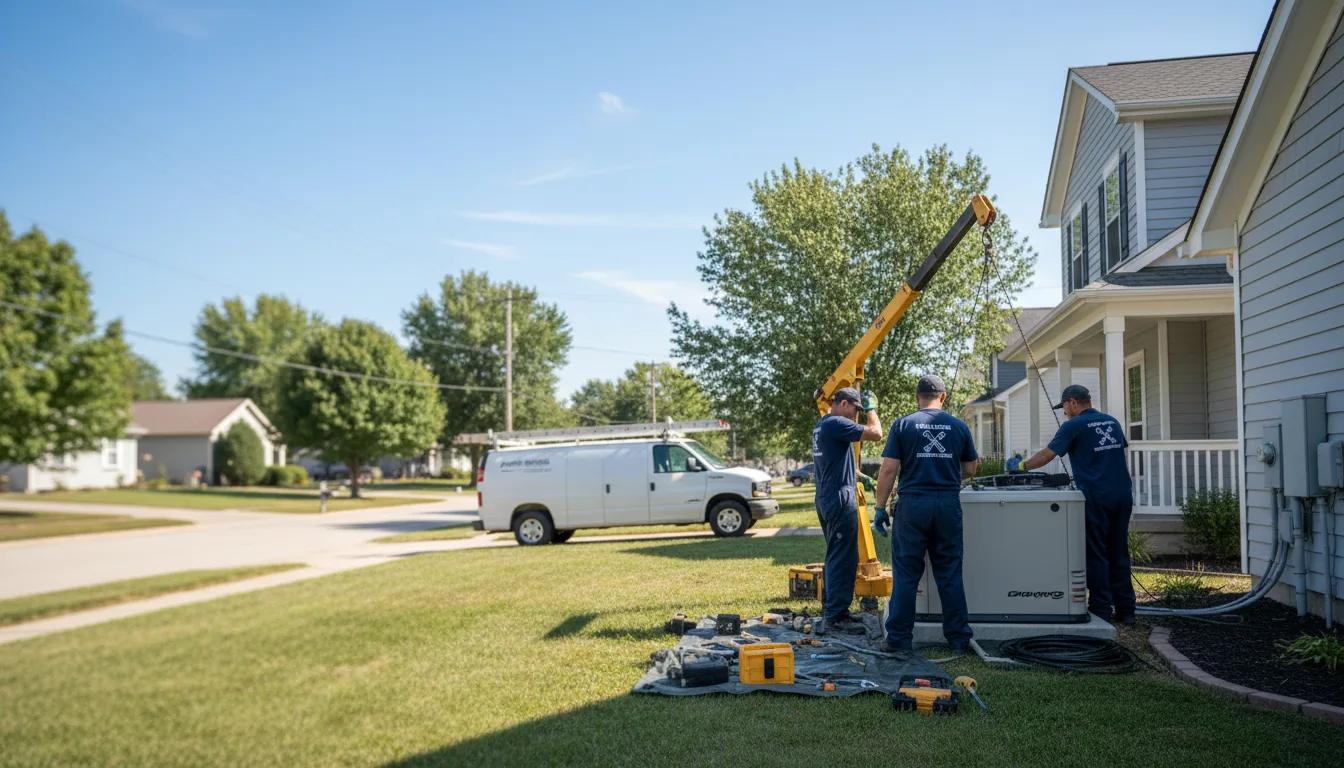 Generator Installation in Portage Des Sioux, MO near me